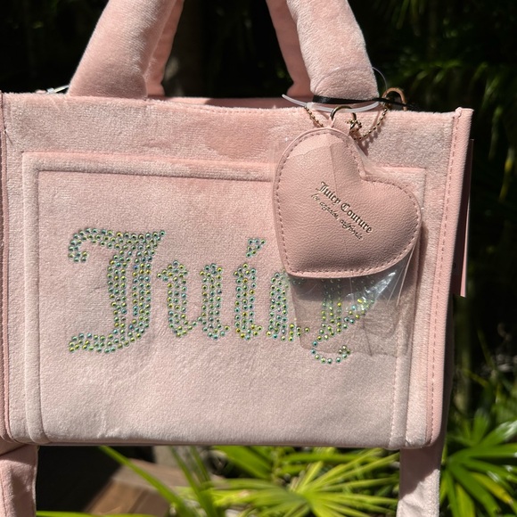 Juicy Couture Big Spender Mini Tote Pink Diamond - Picture 10 of 11